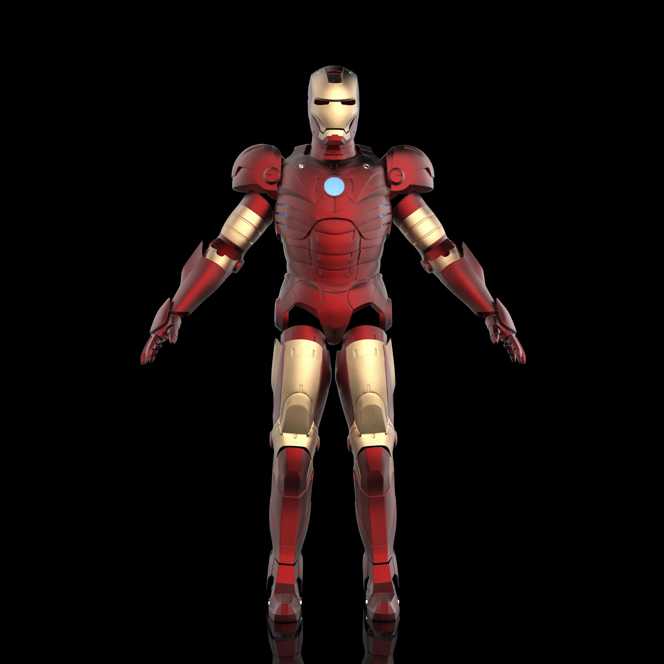 Iron Man MK3 3d model