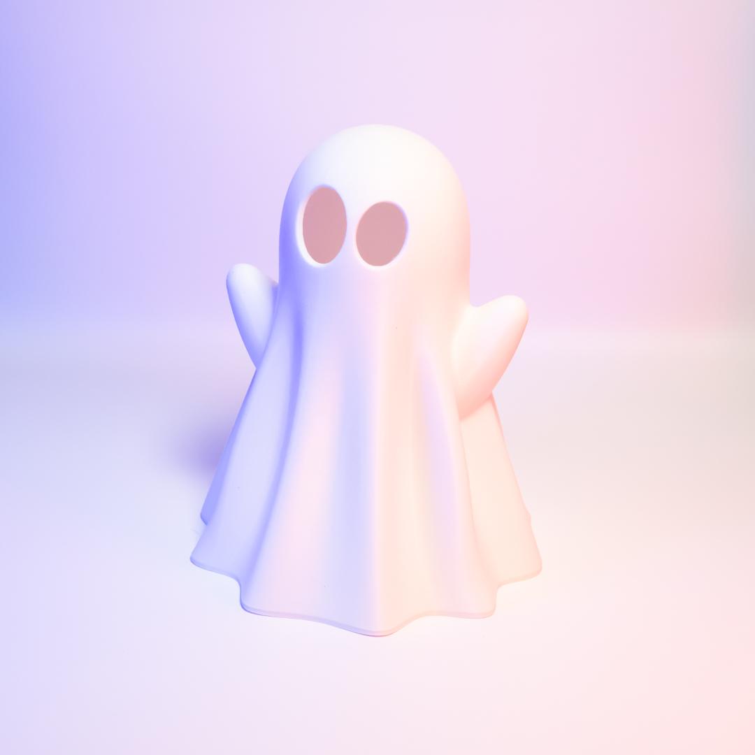 Silly Eyes Ghost Lamp 3d model