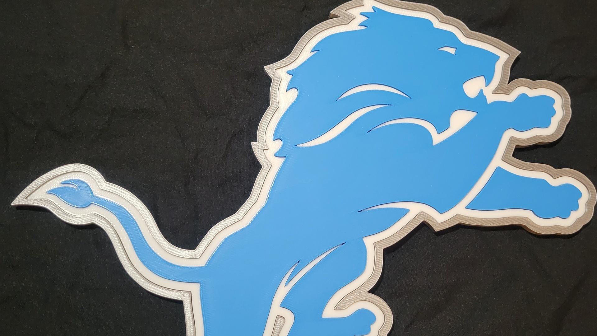 Detroit Lions 3d model