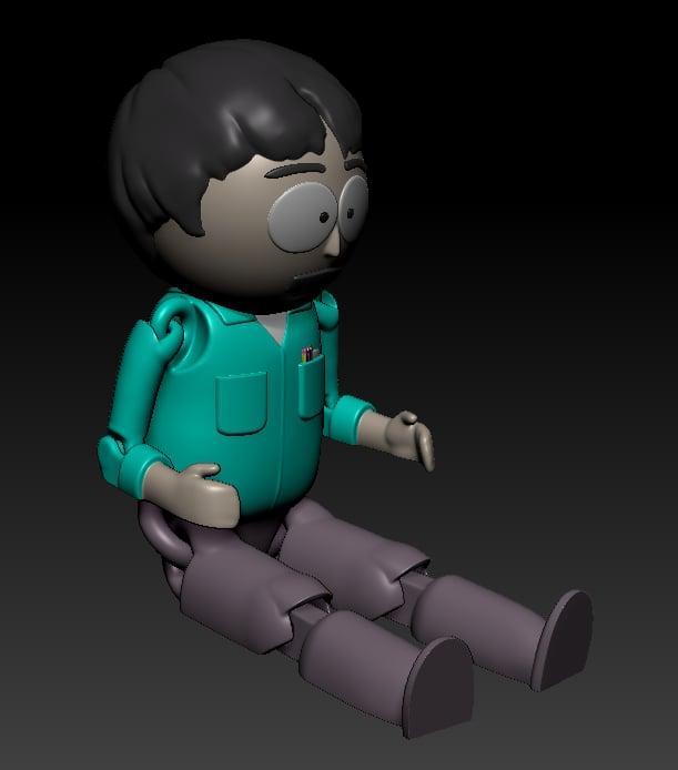 South Park Randy 3d model