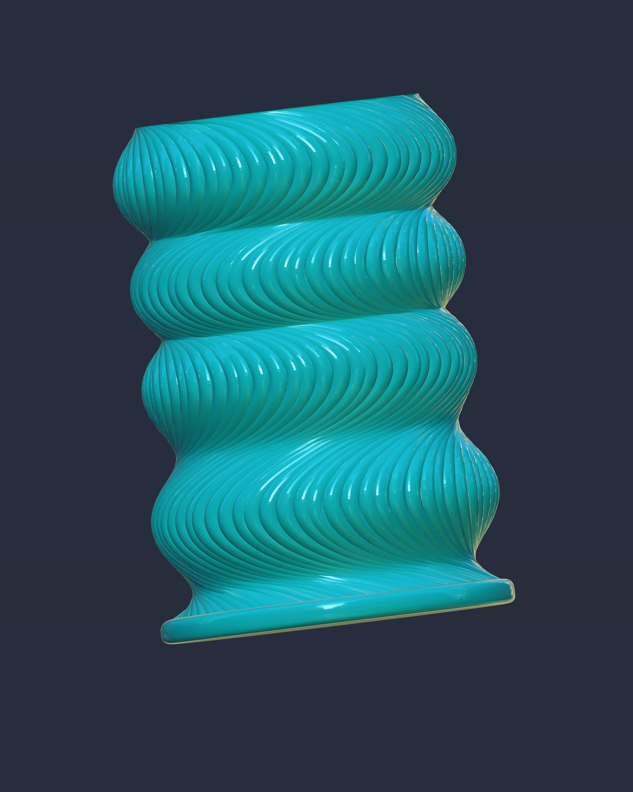 Random vase 1 3d model