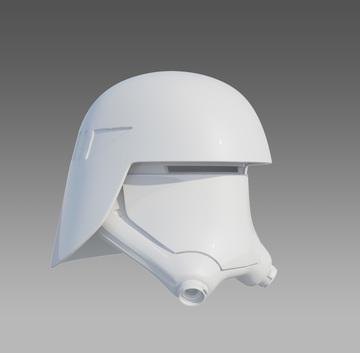 SnowTrooper Helmet 3d model