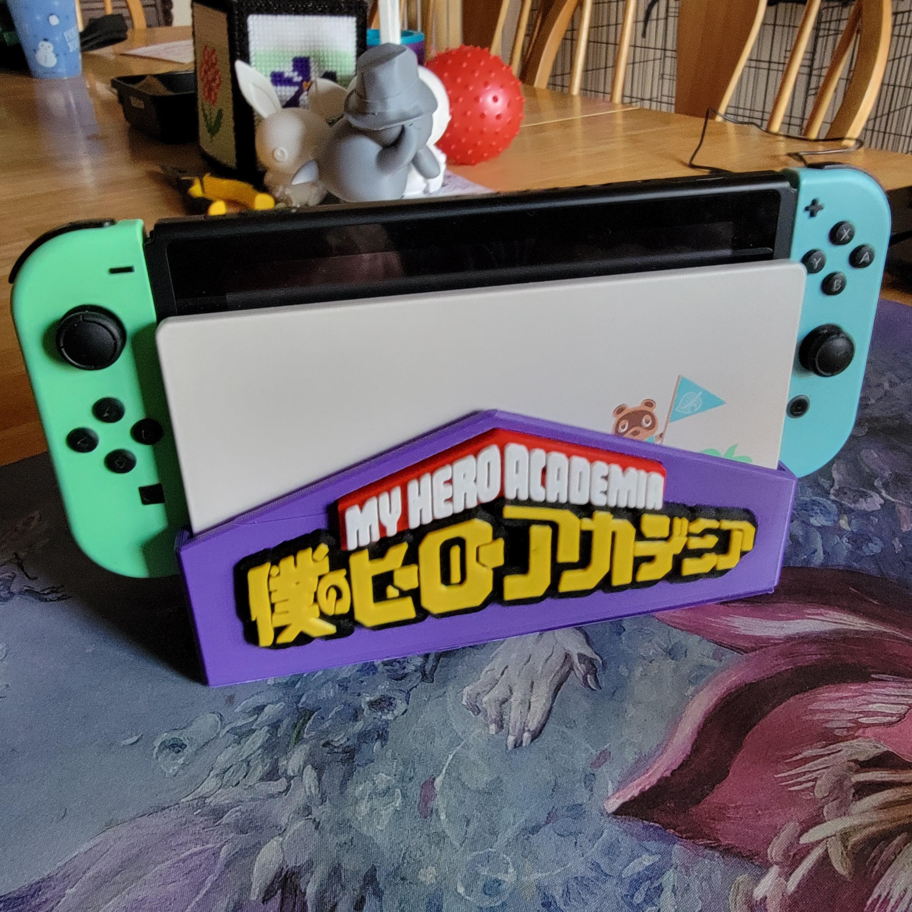 MHA Nintendo Switch Dock Cover 3d model