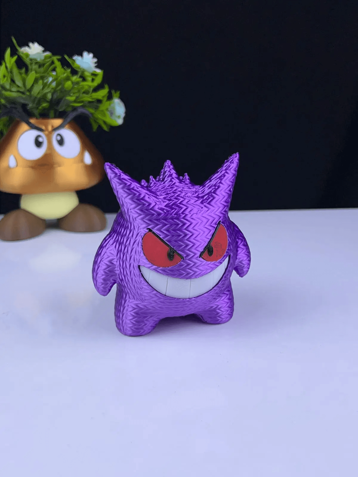 Gengar Crochet - Multipart 3d model