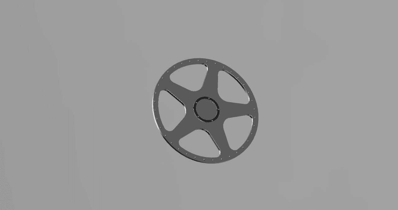 Power WHeels Rims 3d model