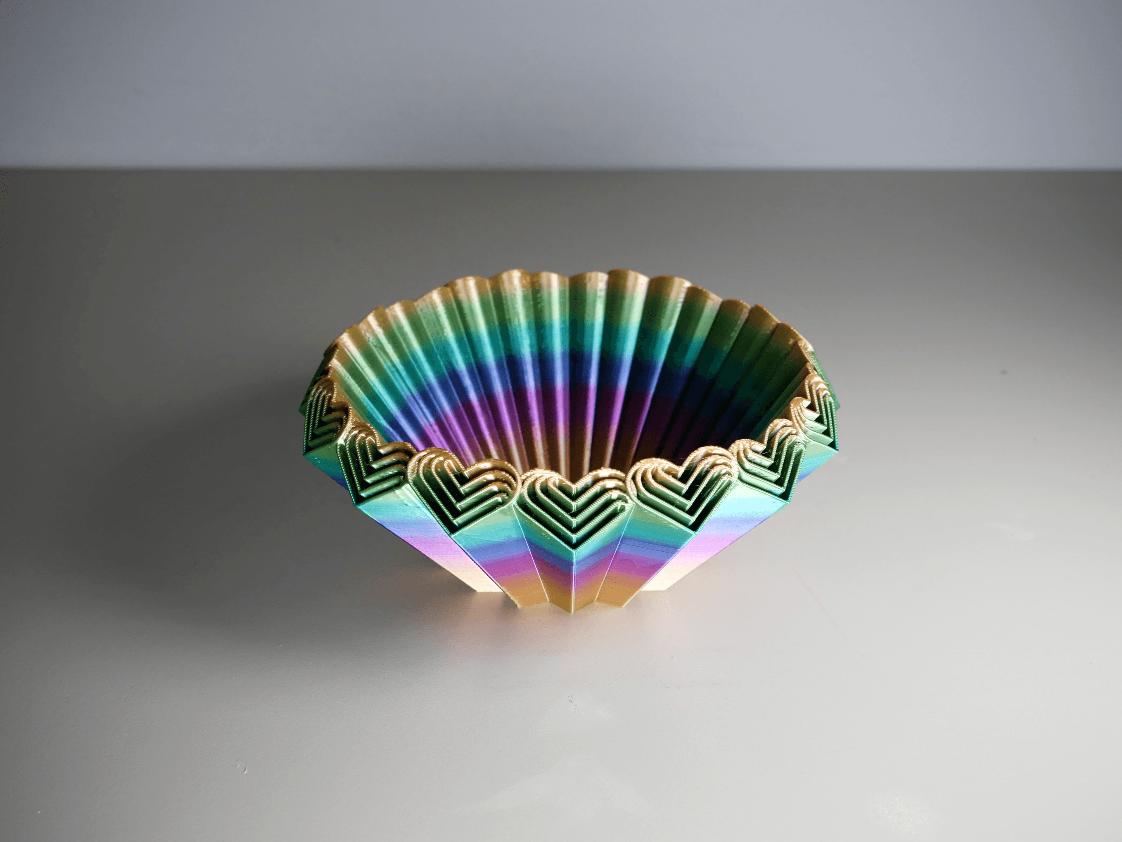 Open Hearts Bowl 3d model