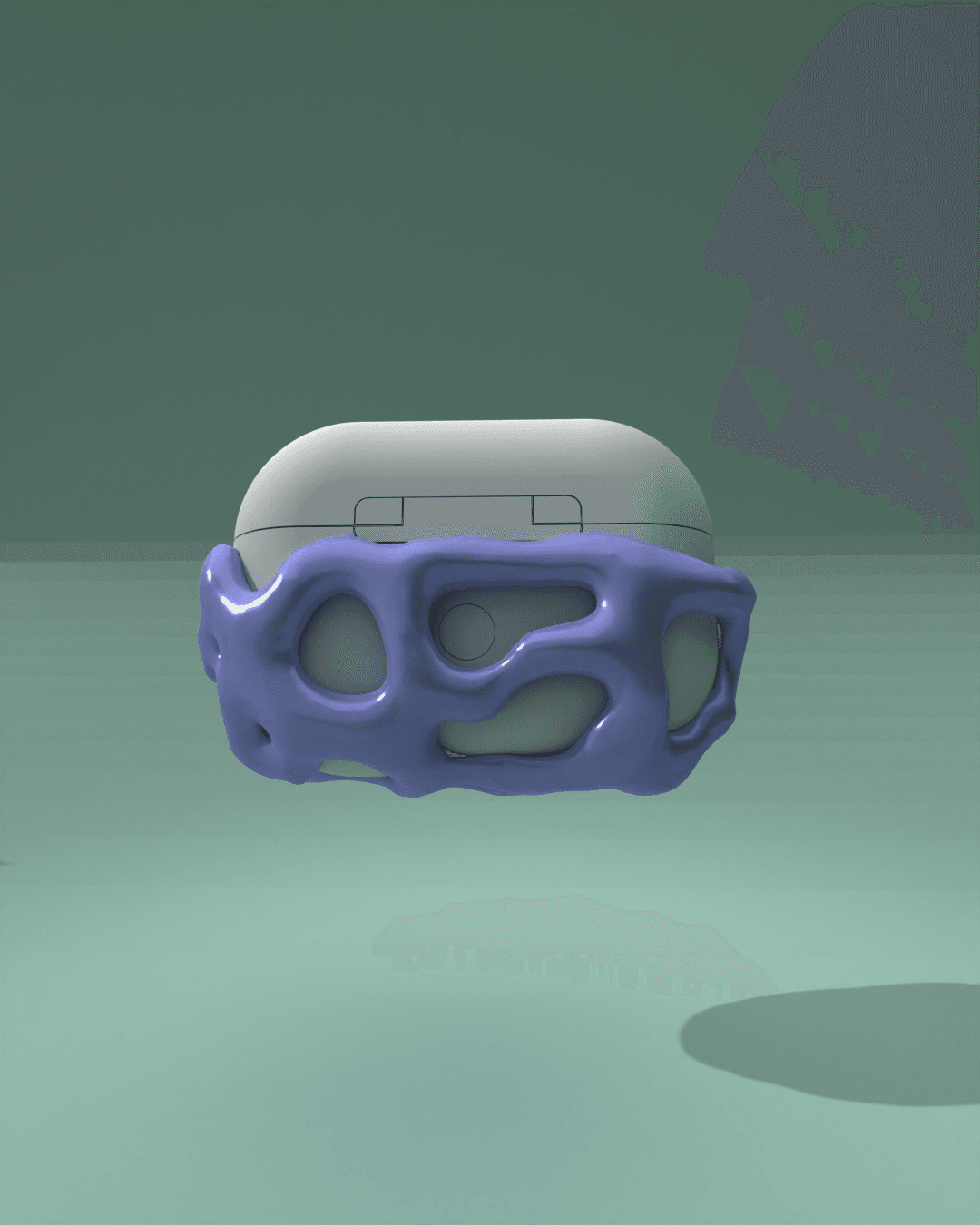 v1 Airpods Pro 1/2 case  3d model