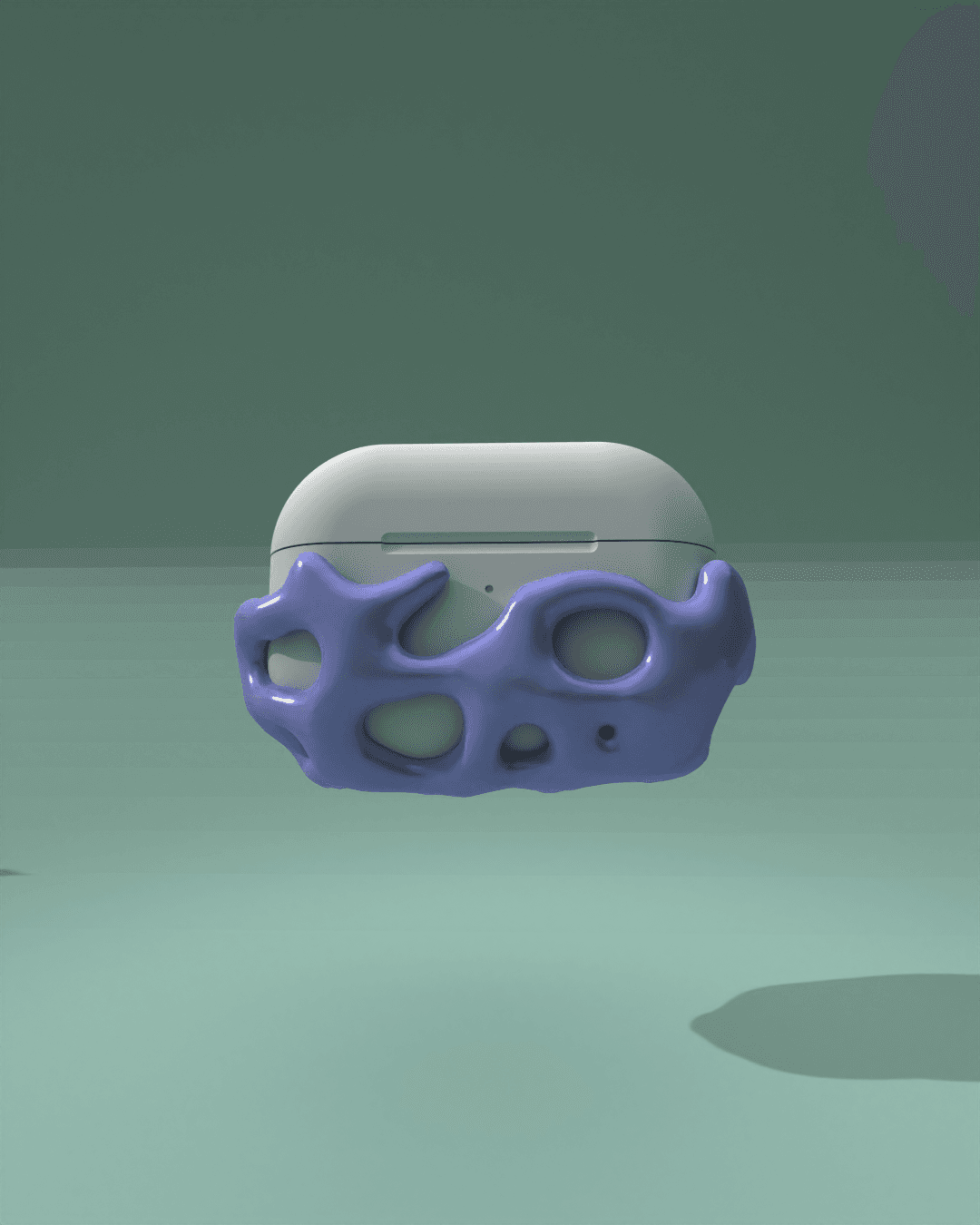 v1 Airpods Pro 1/2 case  3d model