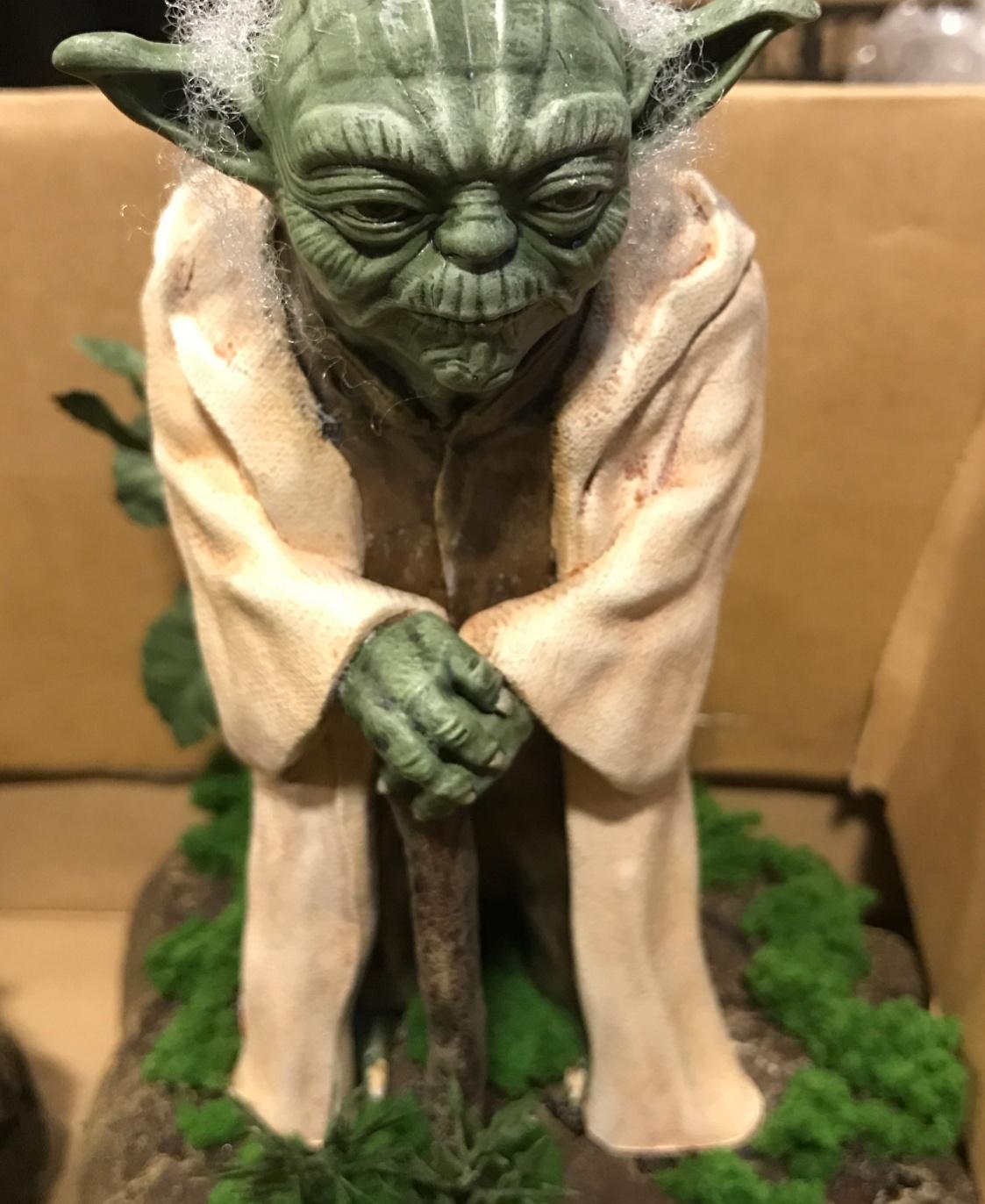 Master Yoda figure 3d model