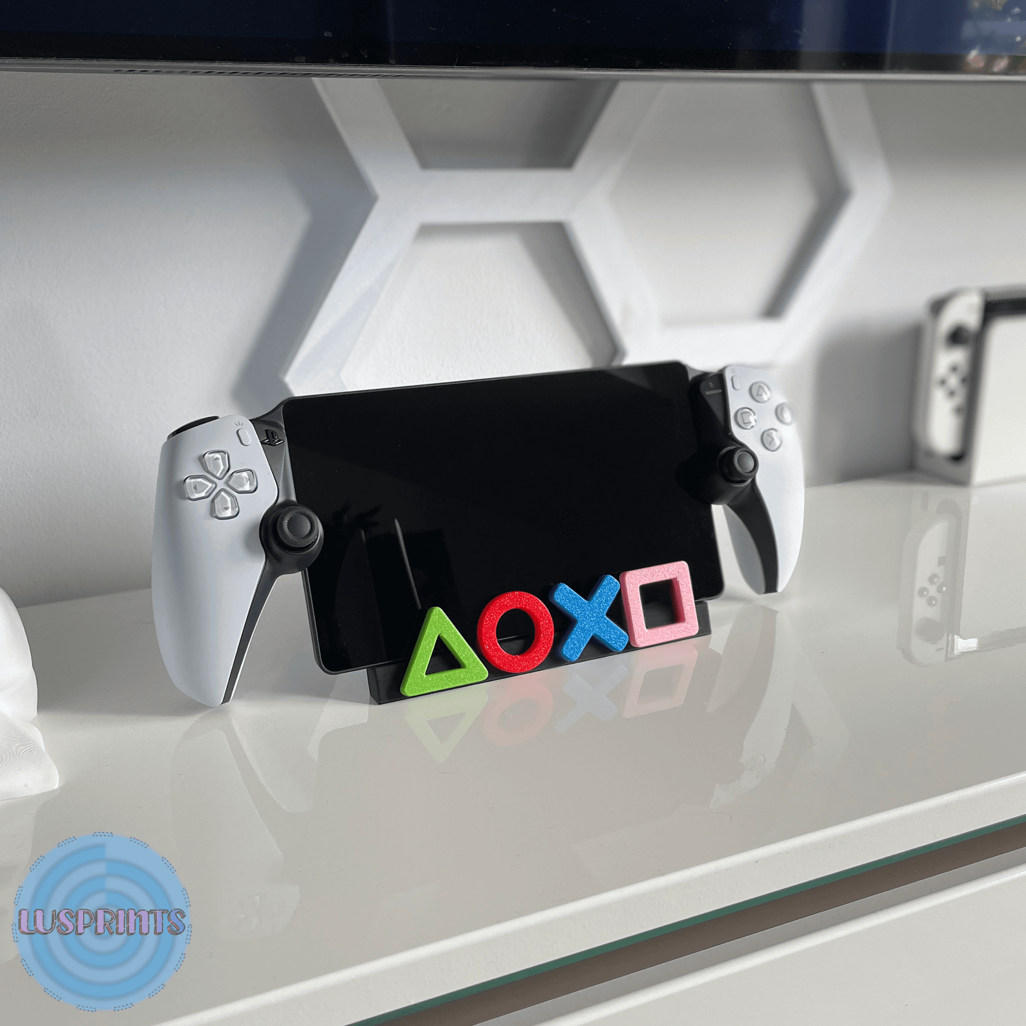 PlayStation Portal Stand 🔵🎮 3d model