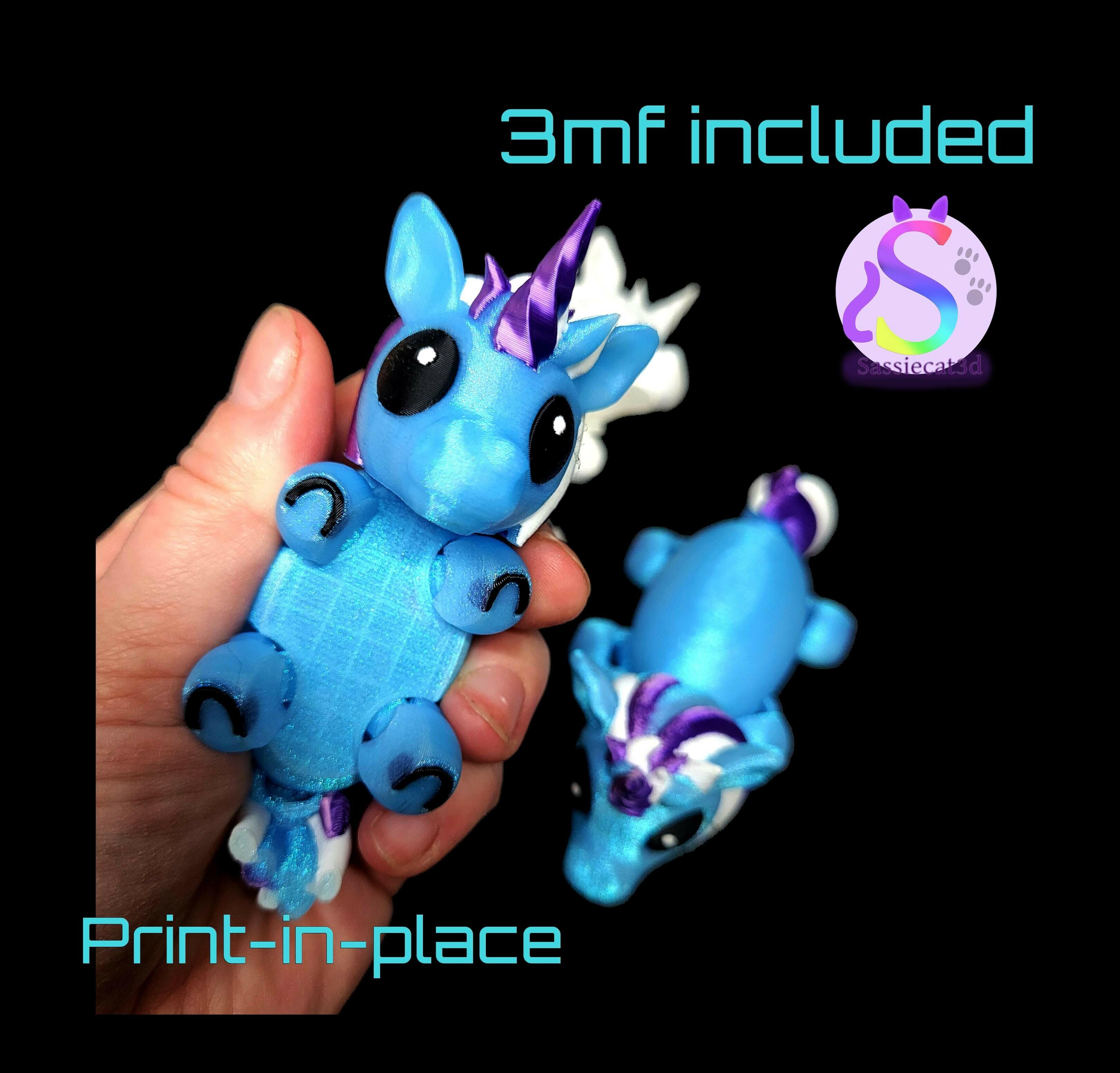 Unique the Unicorn and Pony *Commercial Version* 3d model