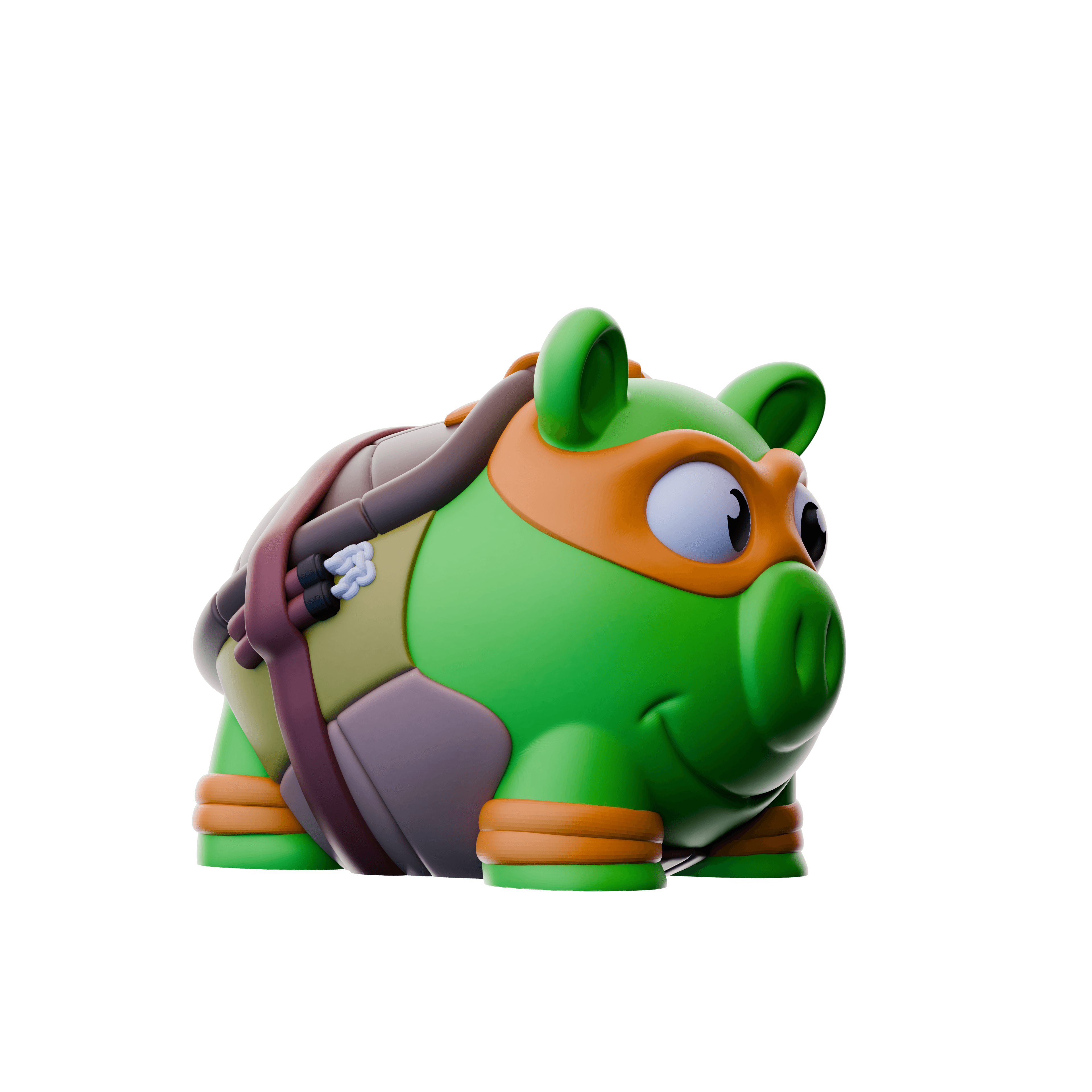 Mikey Piggy Bank 3d model