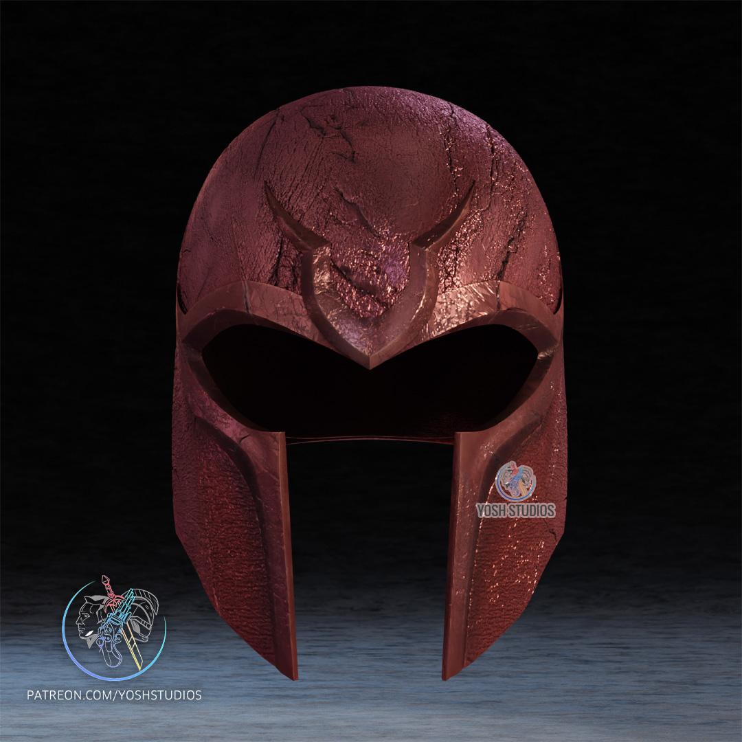 Magneto Helmet DOFP 3D Print File STL 3d model