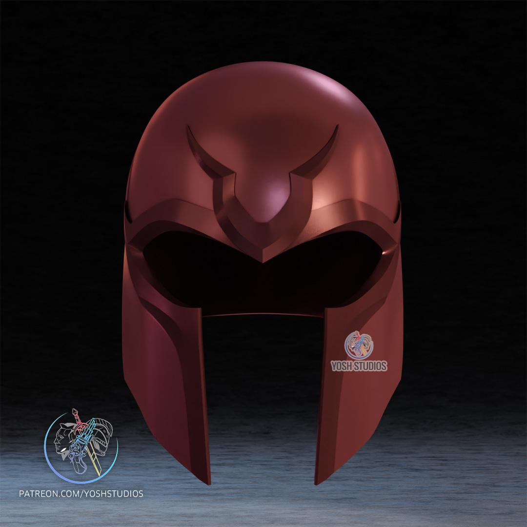 Magneto Helmet DOFP 3D Print File STL 3d model