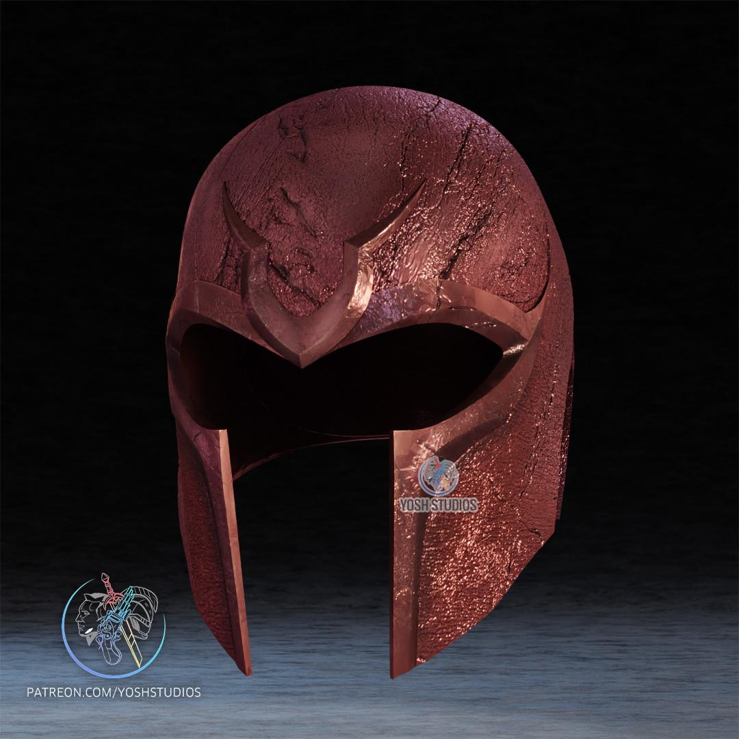 Magneto Helmet DOFP 3D Print File STL 3d model