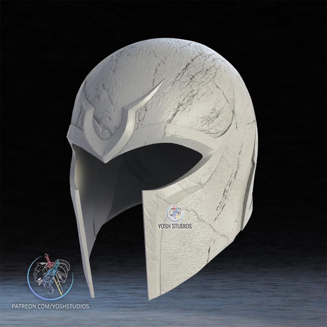 Magneto Helmet DOFP 3D Print File STL 3d model