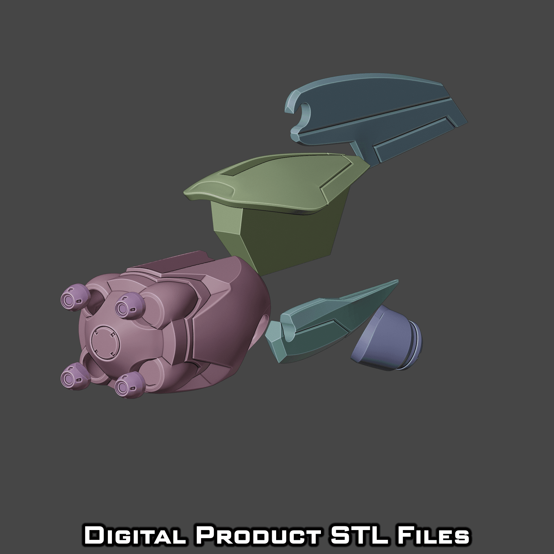 Si Fi Juno Drone Overwatch 2 3d model