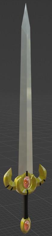 Marth's sword 3d model