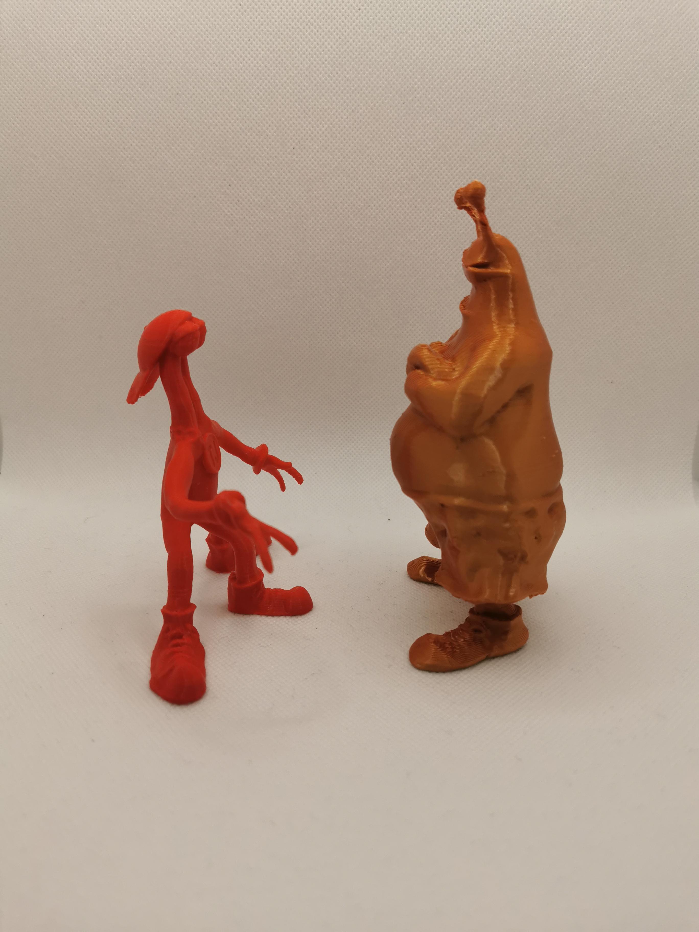 ToeJam & Earl Figures and Logo 3d model