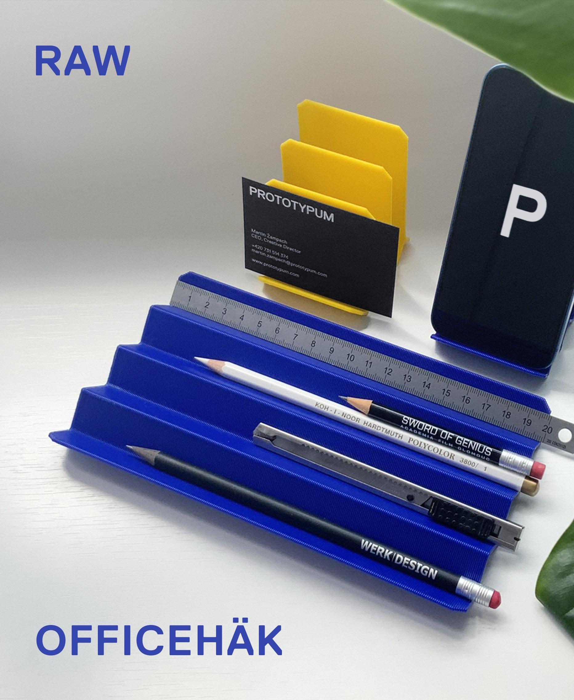 RAW PENCIL HOLDER 3d model