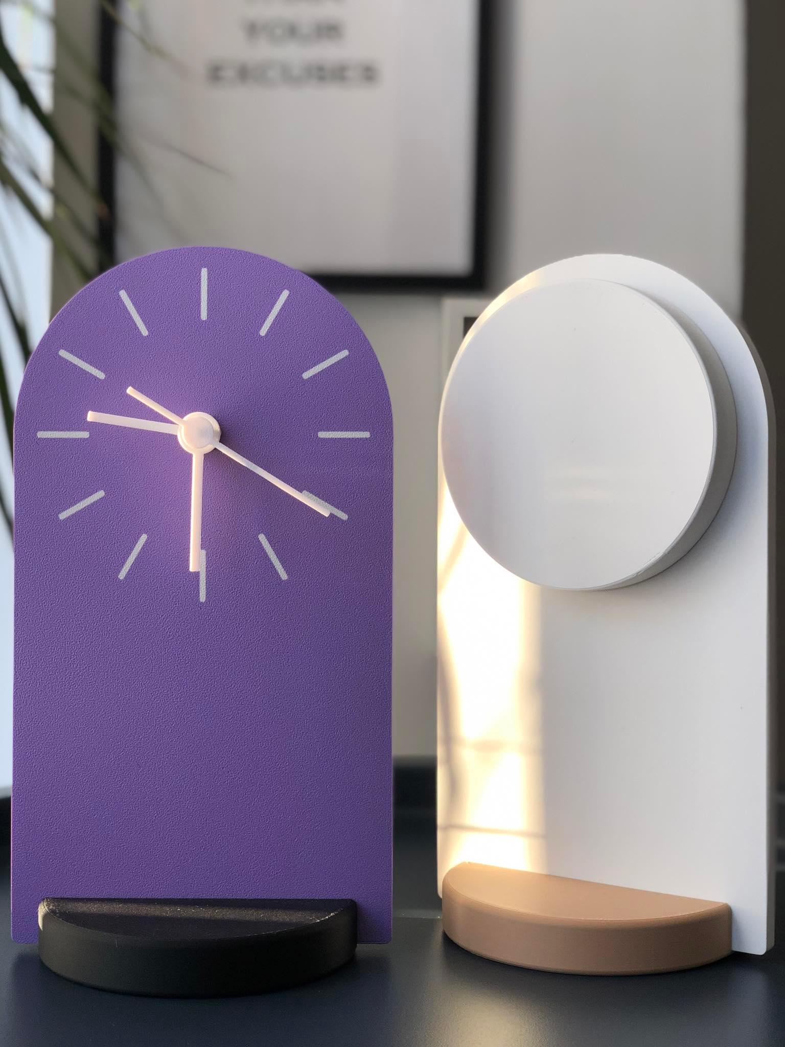 Modern Bedside/Table Clock 3d model