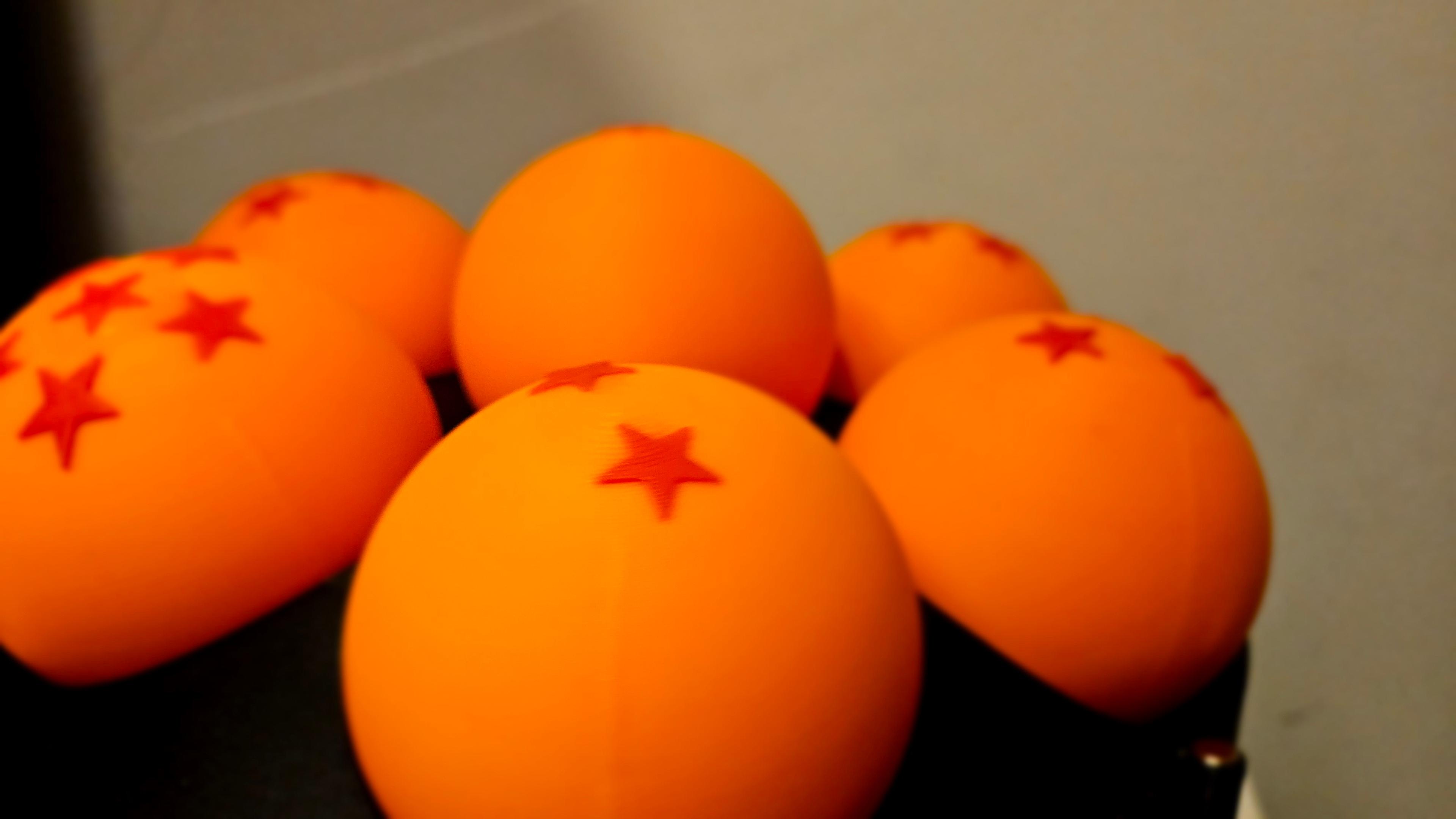 Dragon balls 3d model