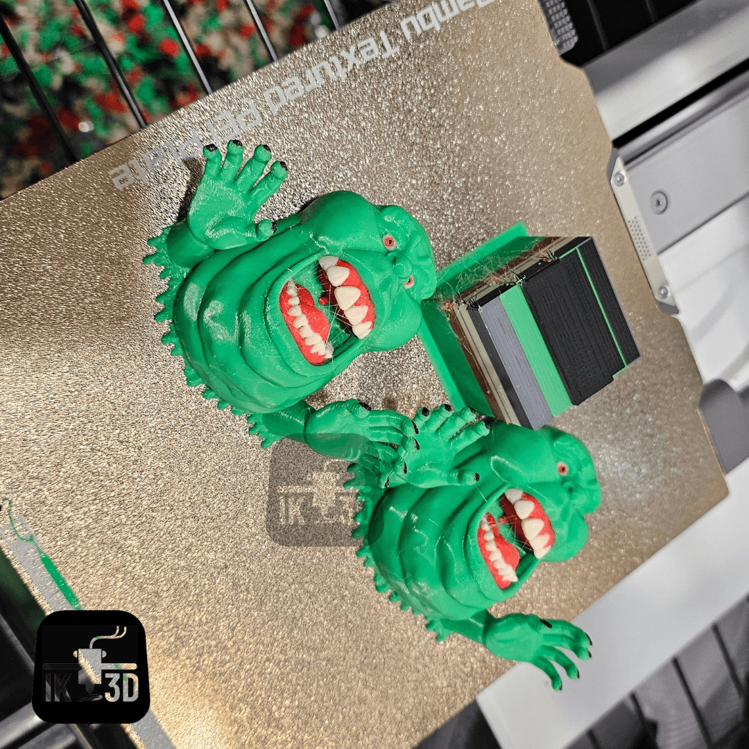 Slimer from Ghostbusters Magnet / 3MF Included / No Supports 3d model