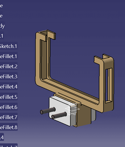 3D Printed Mobile Charging Stand..stl 3d model