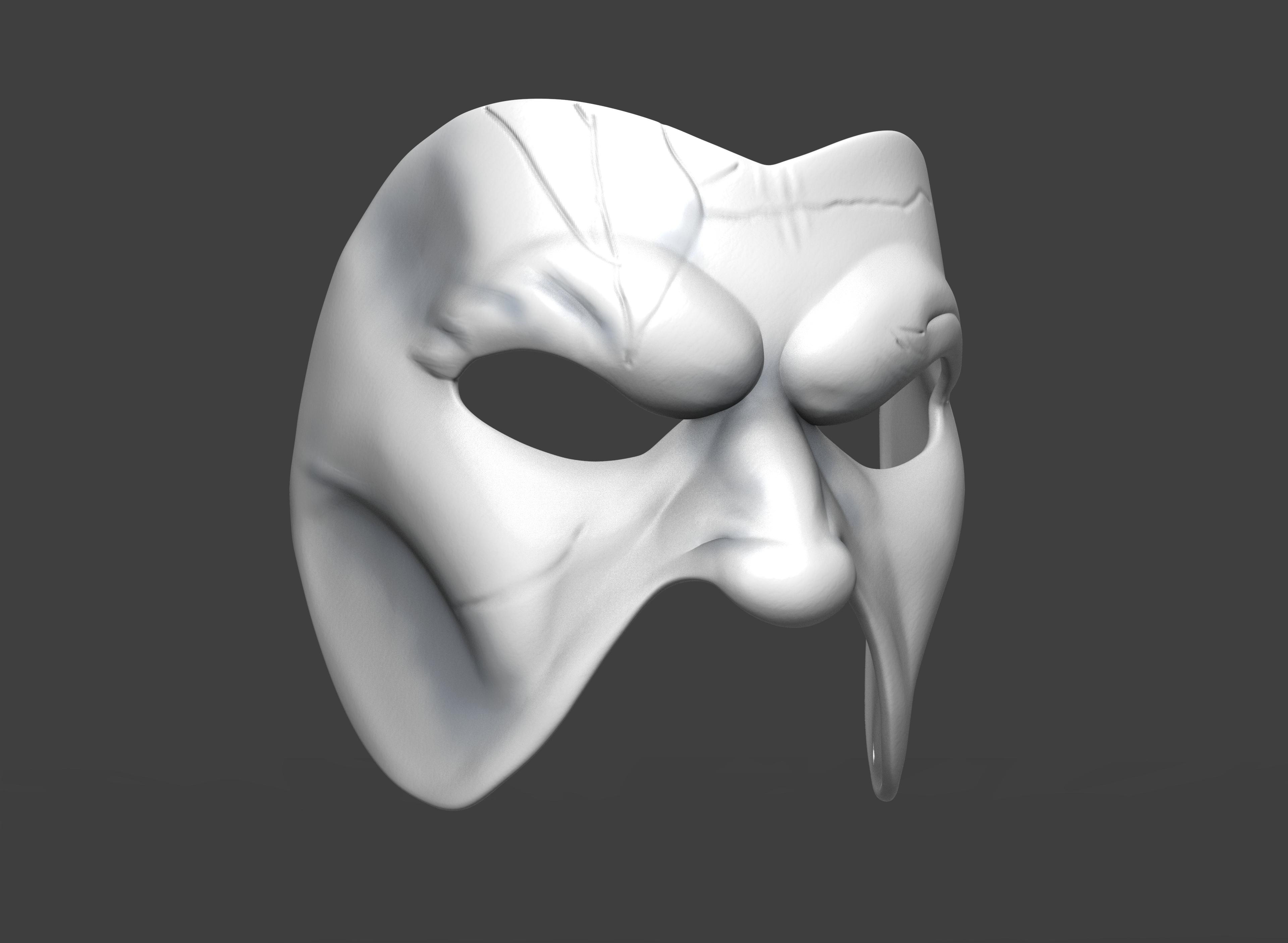 Undertaker Mask 3d model