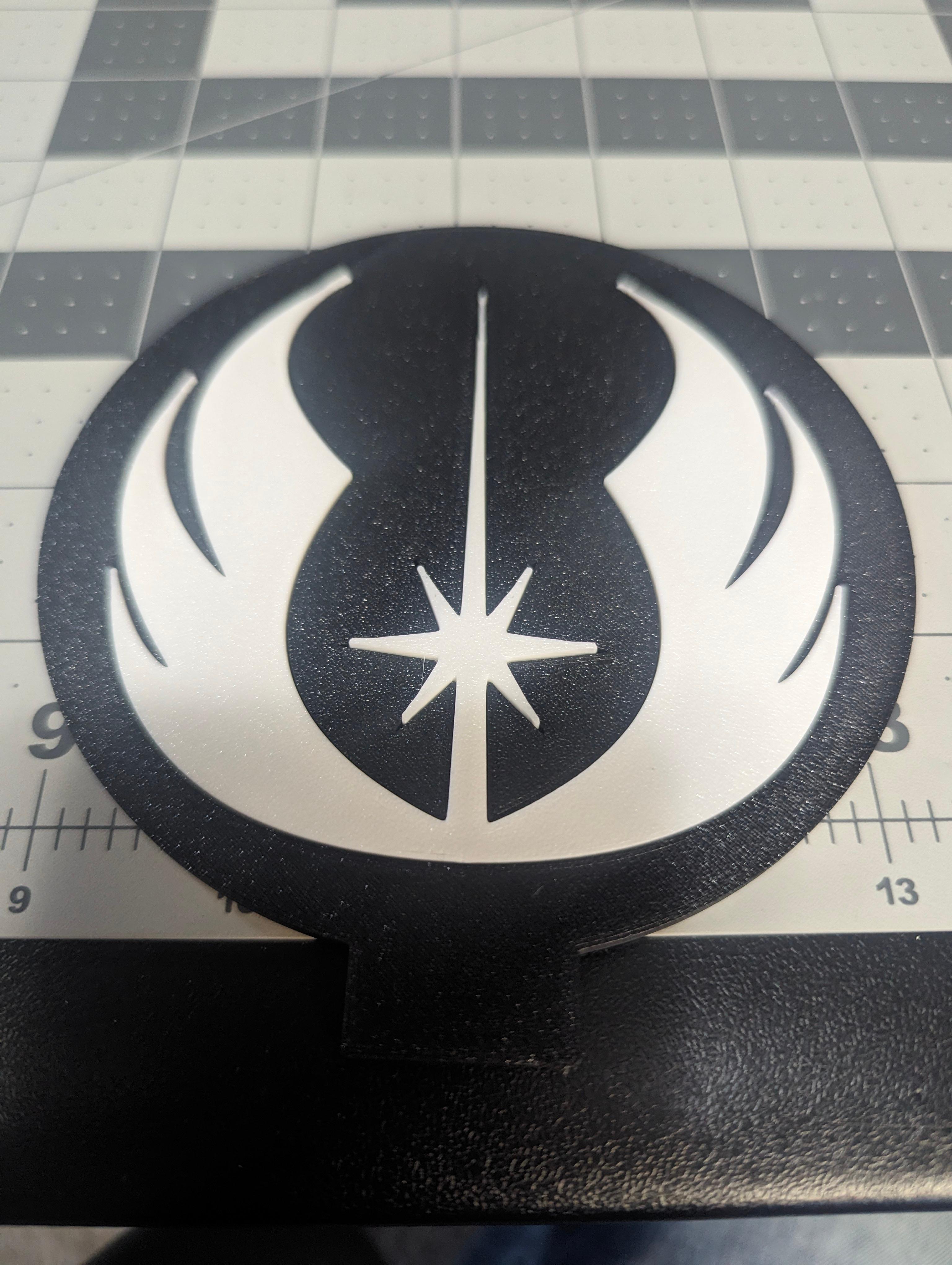 Jedi Order 120mm Wall Mount Insert 3d model