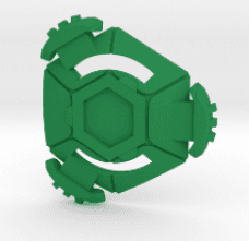 BEYBLADE PROTOTYPE DRACIEL | COMPLETE | MANGA SERIES 3d model