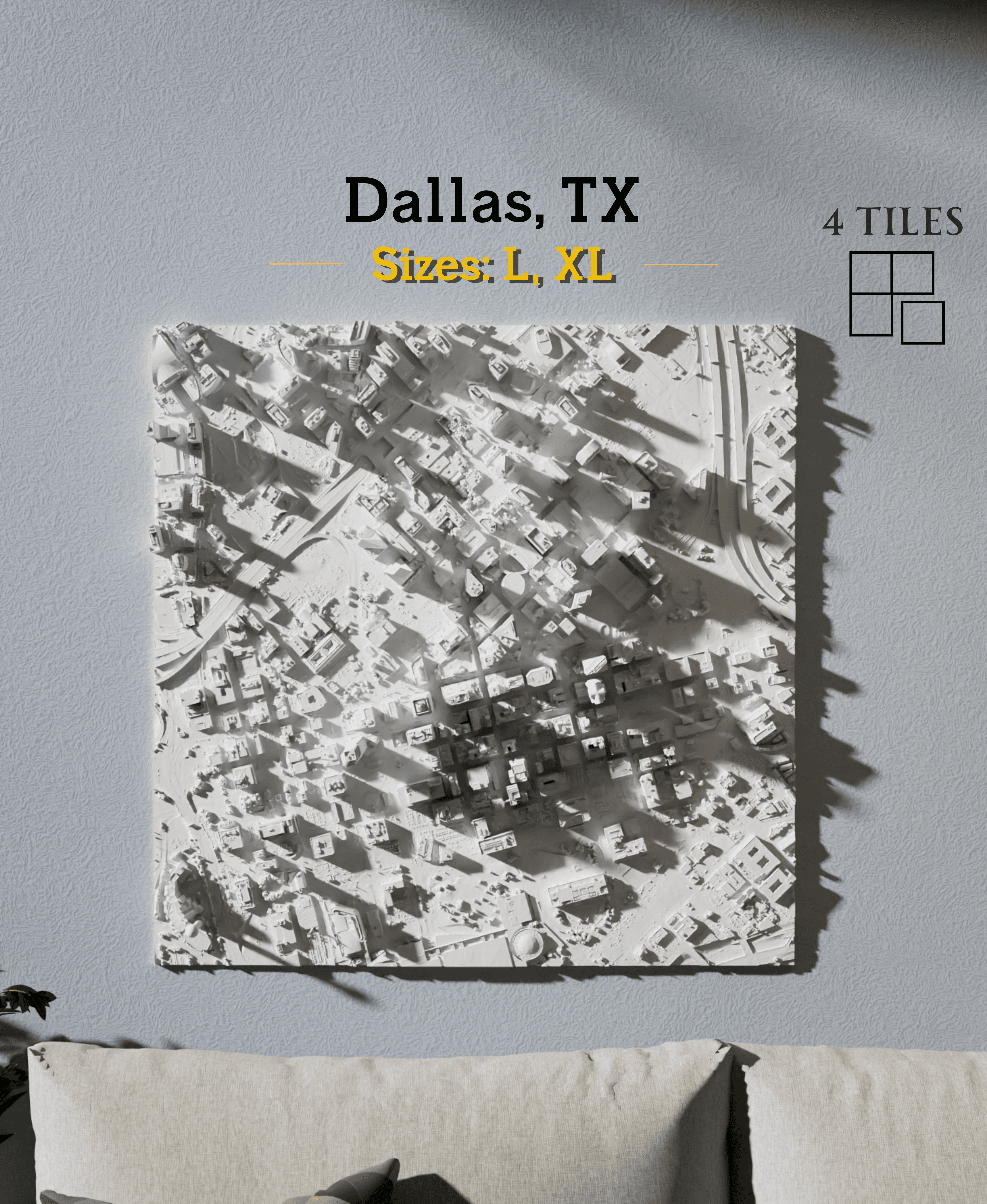 Dallas, TX - Small 3d model