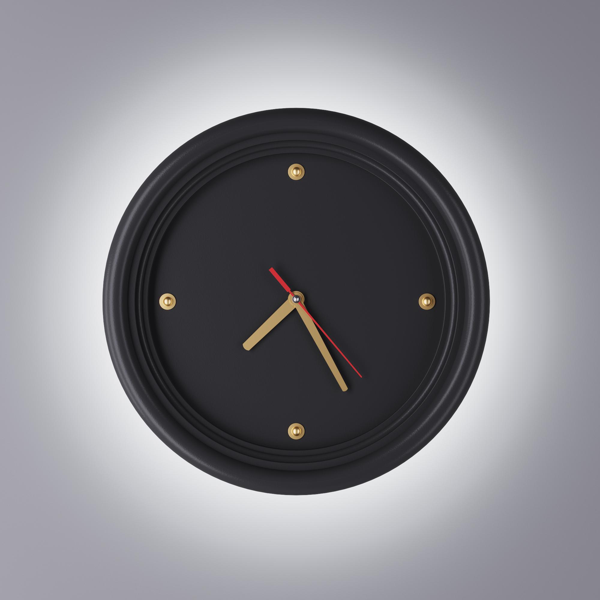 Classic clock, SKU. 5652 by Pikartlights 3d model