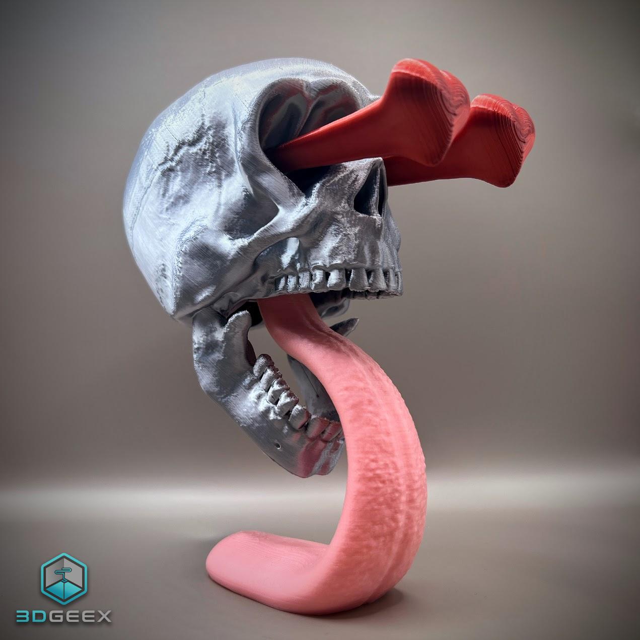 Skull In Love 3d model