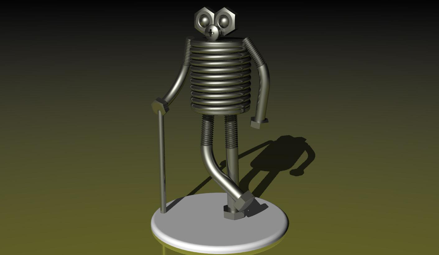 MetalMan.stl 3d model