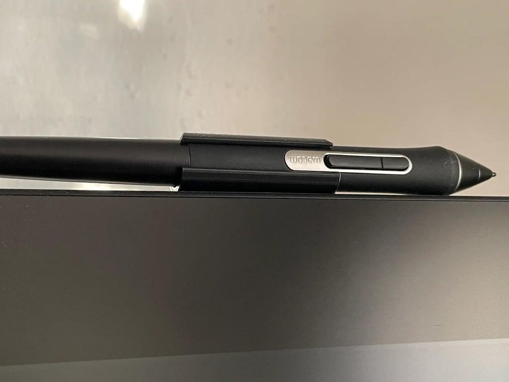 Cintiq Pro 24 Bezel Stylus Clip 3d model