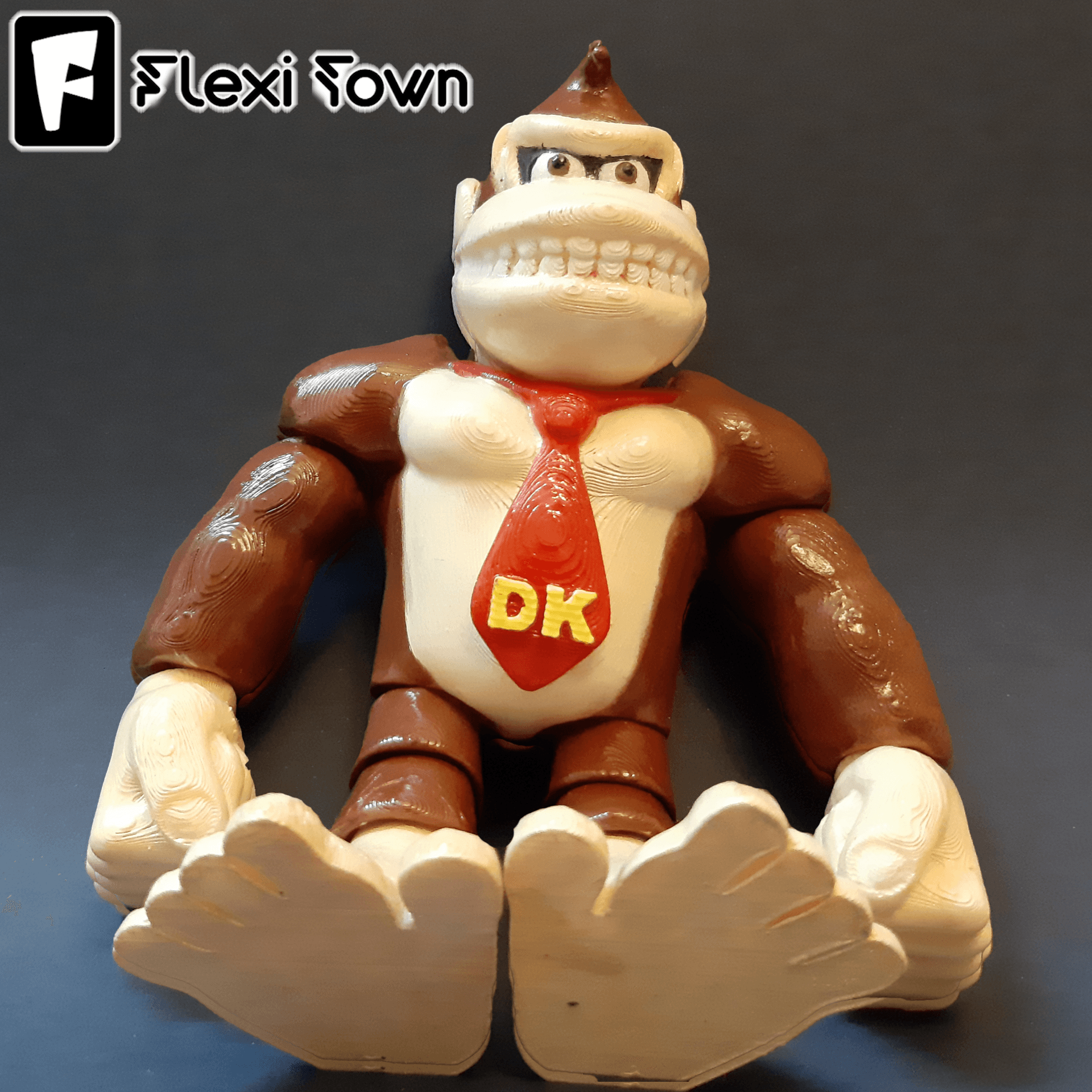 Flexi Print-in-Place Donkey Kong 3d model