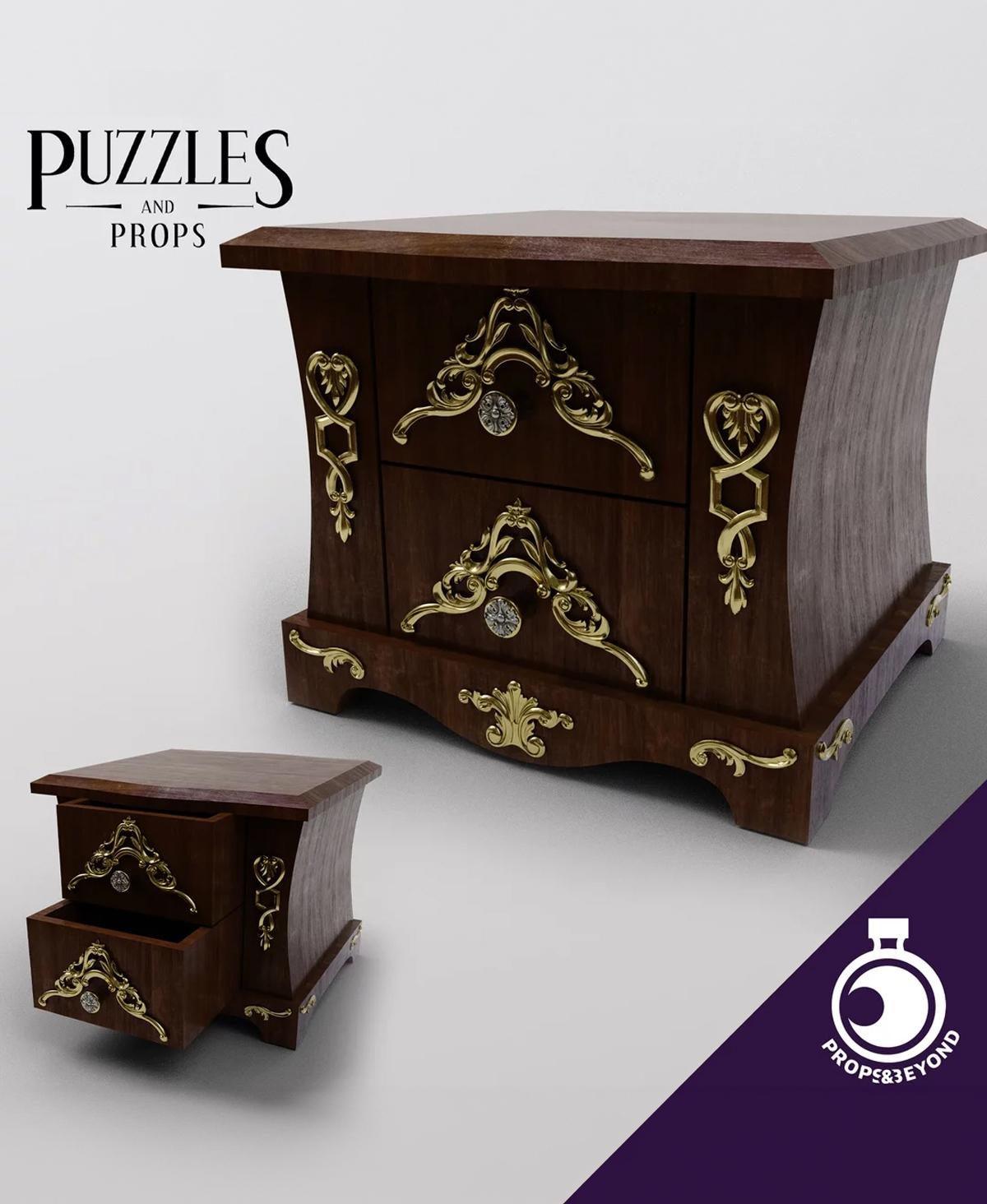 Puzzle - The Secret Drawer 3d model