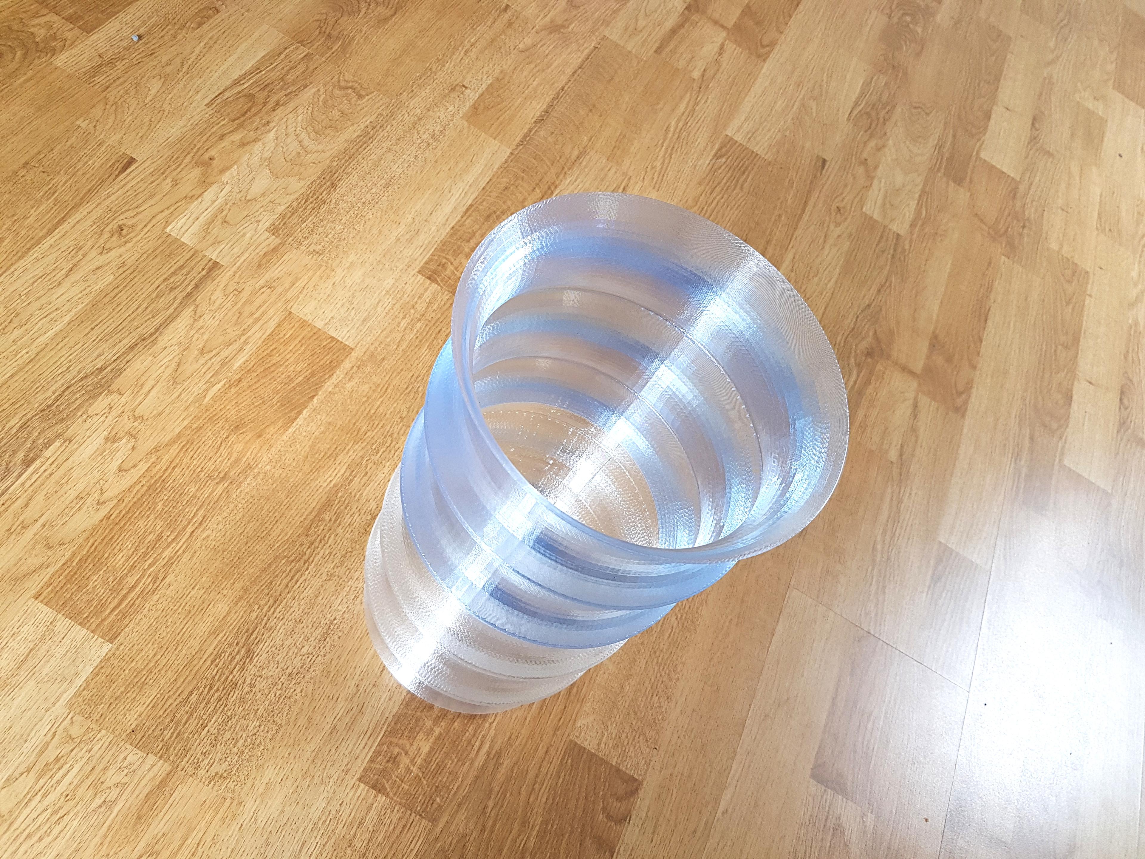 Trashcan 'Wave' 3d model