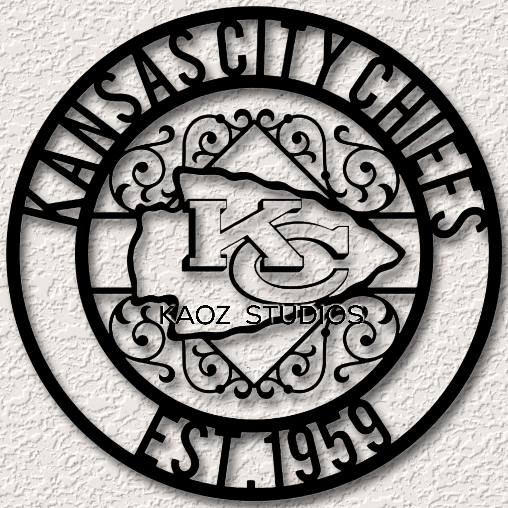 kansas city chiefs est.stl 3d model