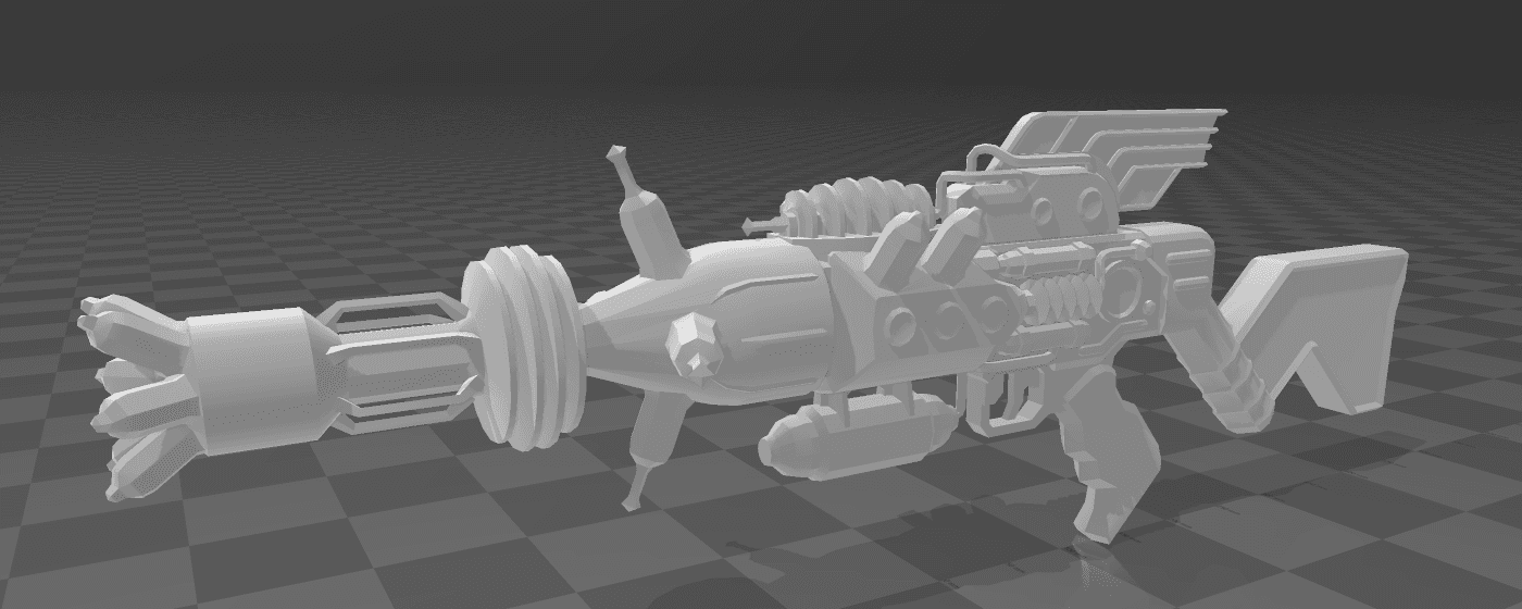 Team Fortress 2 Pomson 6000 3d model