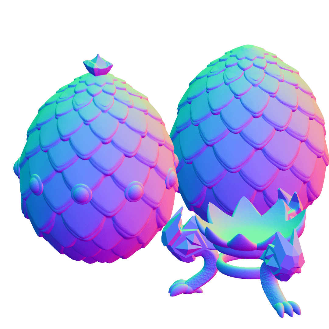 Dragon's Faberge  3d model