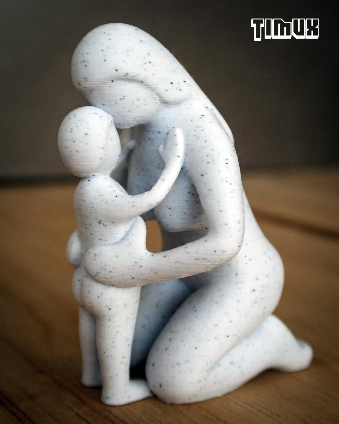 MOTHER AND SON SCULPTURE #3 3d model