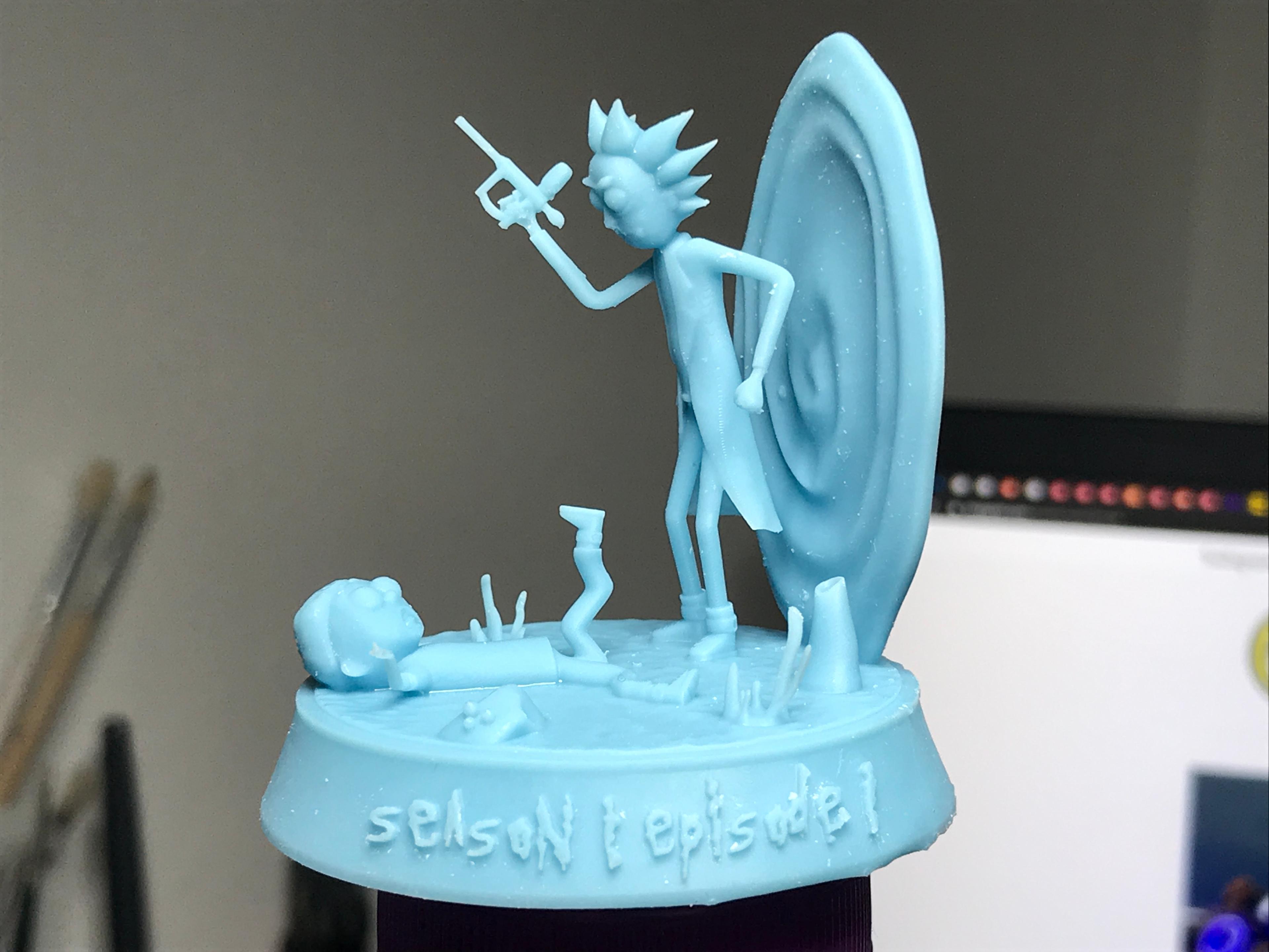 Rick and Morty Season 1 Episode 1 Scene 3d model