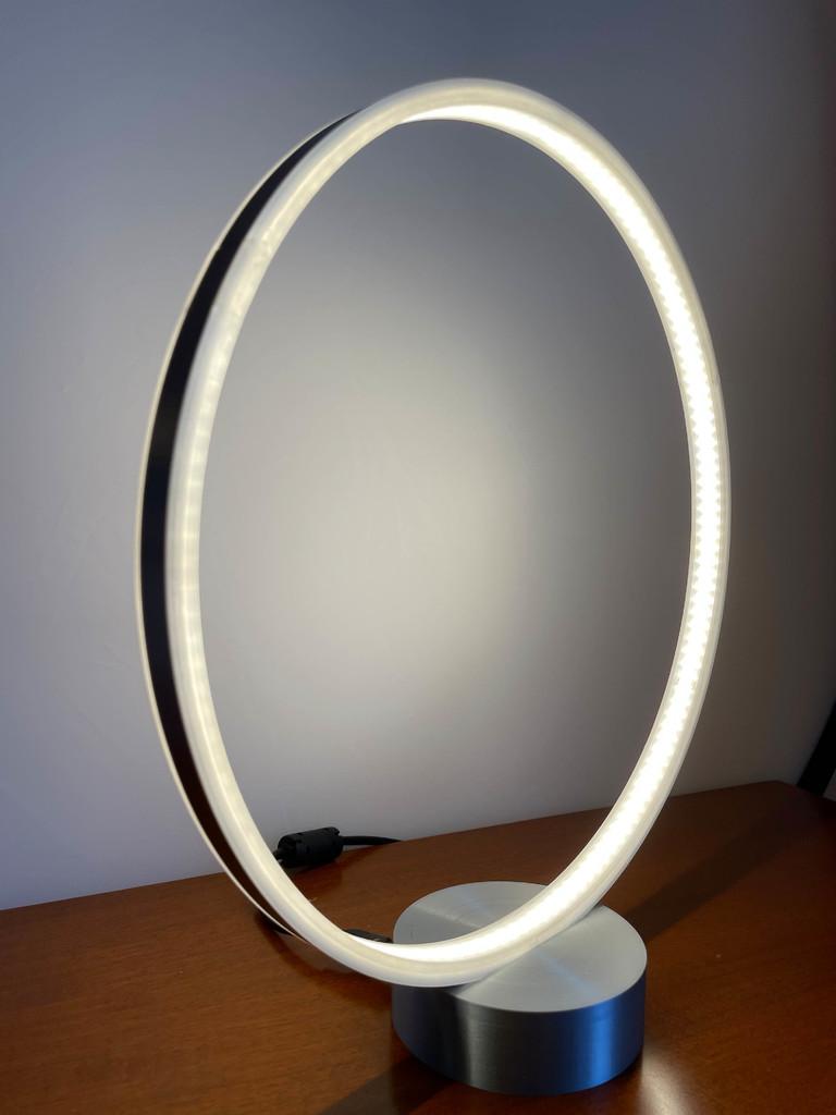 LED RGB DESIGNER CIRCLE RING HALO LIGHT LAMP - App & Music Controlled 3d model