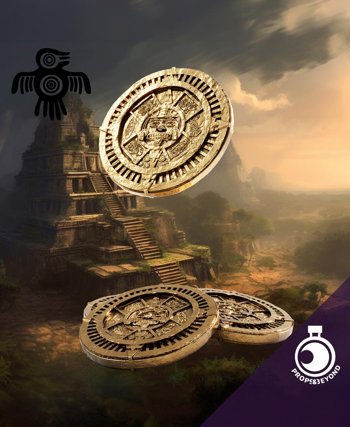 April 2023 Prop Drop - Temple of the Sun 3d model