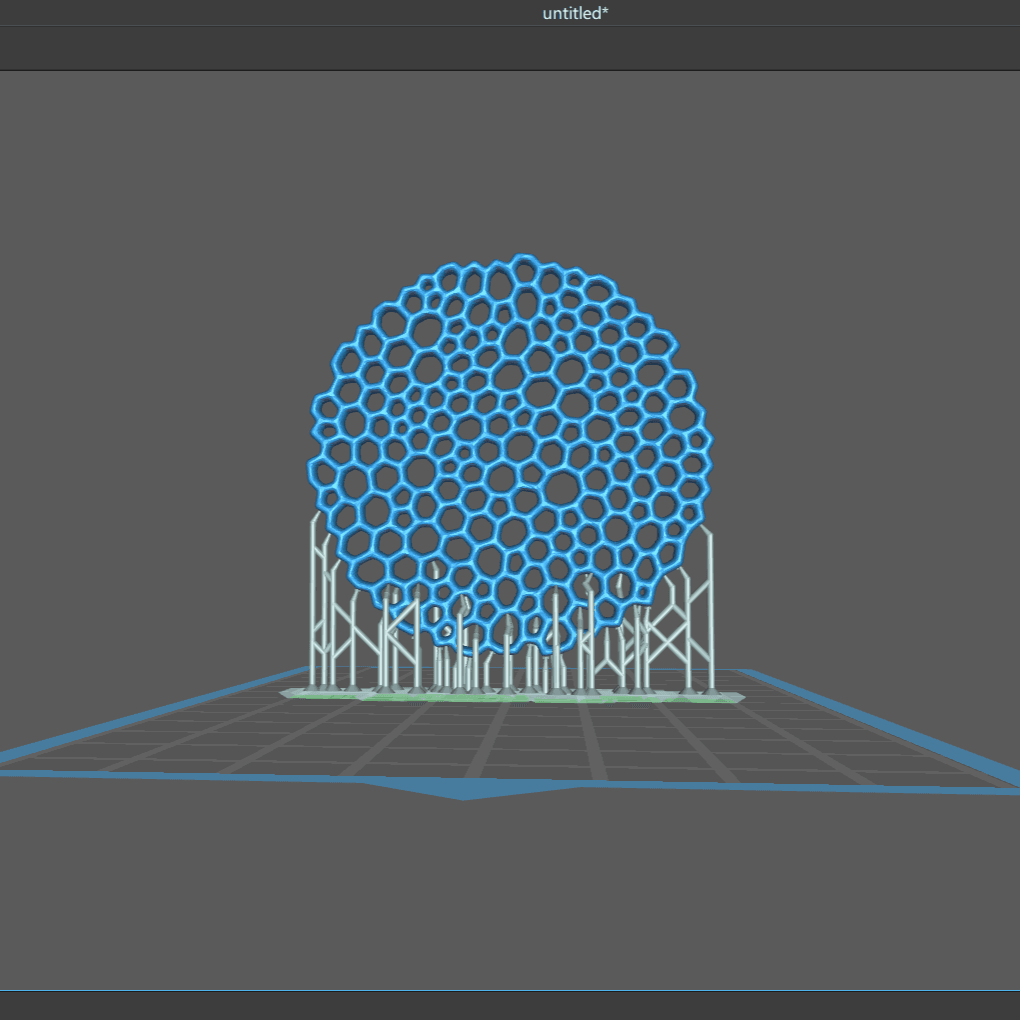 Voronoi Circle 3d model