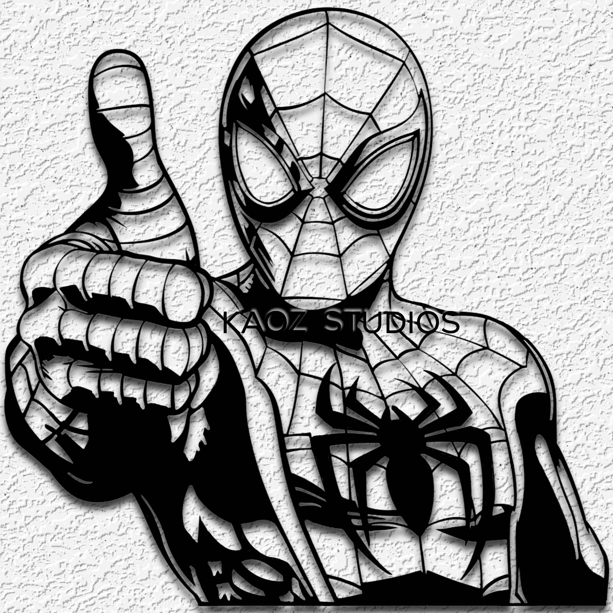 spiderman wall art spider man wall decor spidey decoration 3d model