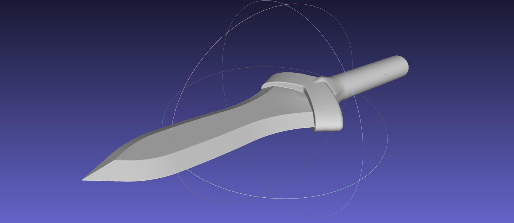 Goblin Slayer Throwing Dagger 3d model