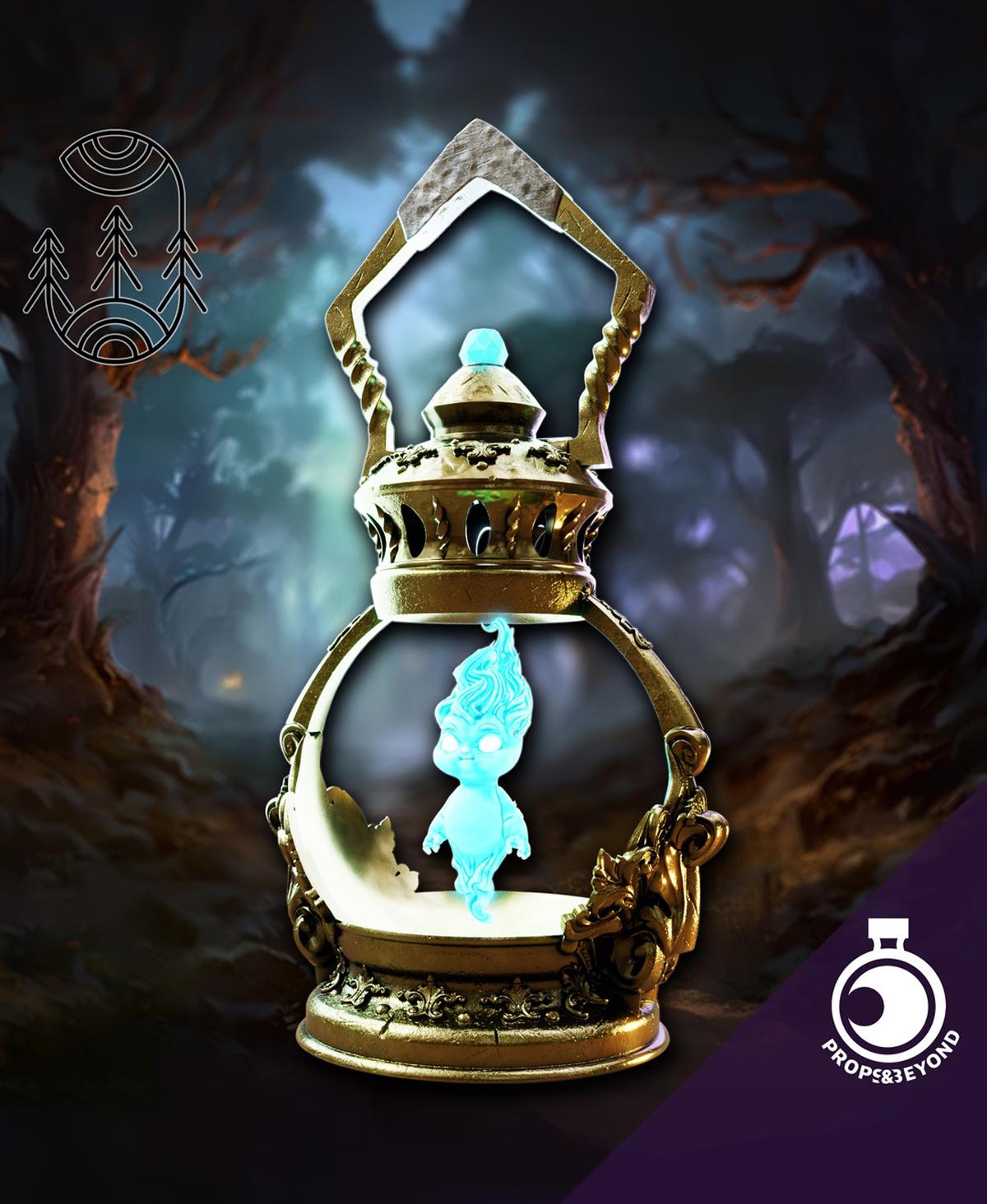 Will-o-Wisp Lantern 3d model